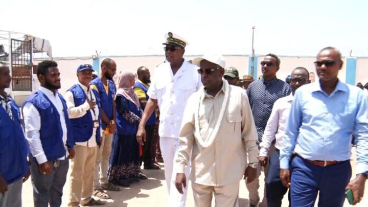 Migration : le Premier ministre à Obock pour constater de visu le travail accompli par l’OIM sur le terrain Migration : le Premier ministre à Obock pour constater de visu le travail accompli par l’OIM sur le terrain