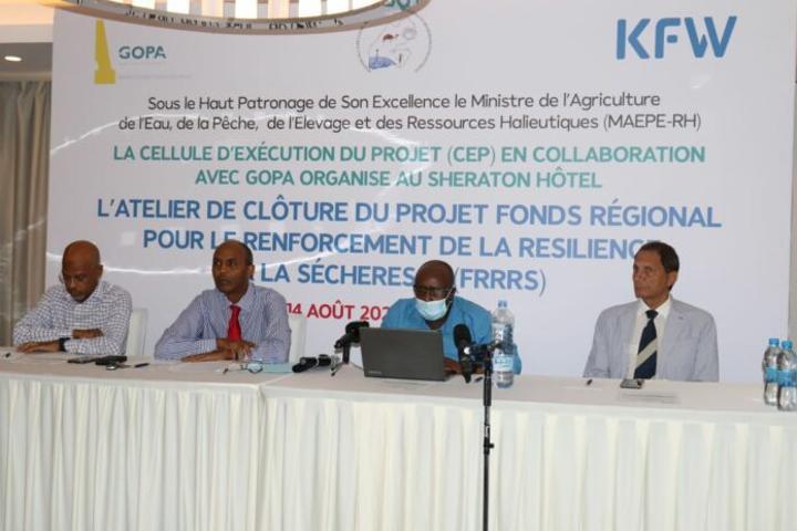 Atelier de clôture du projet « Fonds régional pour le renforcement de la résilience à la sécheresse » Atelier de clôture du projet « Fonds régional pour le renforcement de la résilience à la sécheresse »
