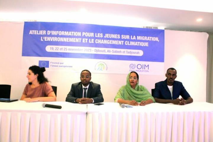 Sensibilisation des jeunes sur la mobilité humaine liée au changement climatique Sensibilisation des jeunes sur la mobilité humaine liée au changement climatique