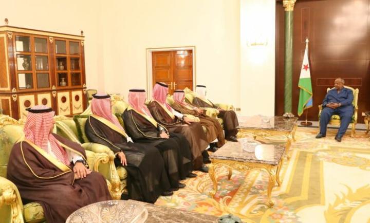 Le Président Guelleh reçoit le ministre saoudien des Transports Le Président Guelleh reçoit le ministre saoudien des Transports