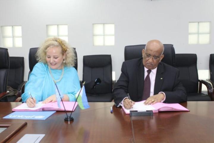 Signature d’un mémorandum d’entente entre l’Assemblée nationale et l’Unicef Signature d’un mémorandum d’entente entre l’Assemblée nationale et l’Unicef