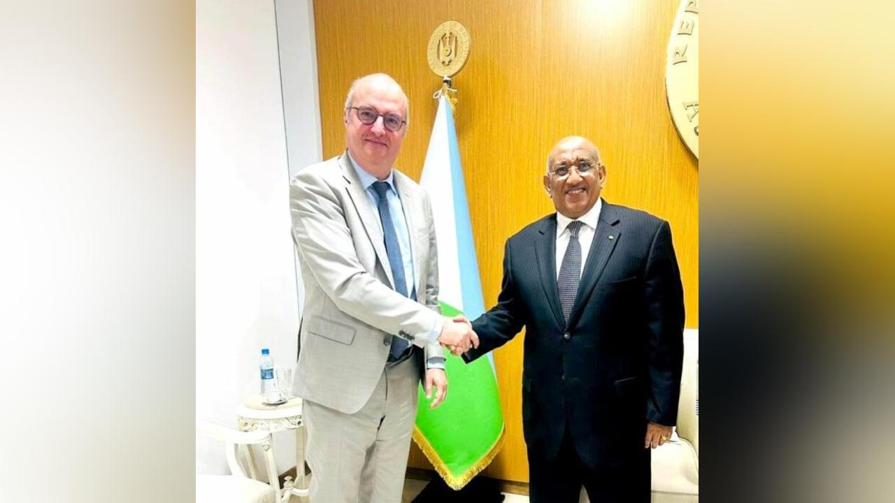 Le président de l’Assemblée nationale reçoit l’ambassadeur de la confédération de Suisse auprès de la république de Djibouti Le président de l’Assemblée nationale reçoit l’ambassadeur de la confédération de Suisse auprès de la république de Djibouti