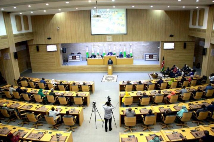 Visite officielle du Président du Parlement de Kenya à Djibouti Visite officielle du Président du Parlement de Kenya à Djibouti