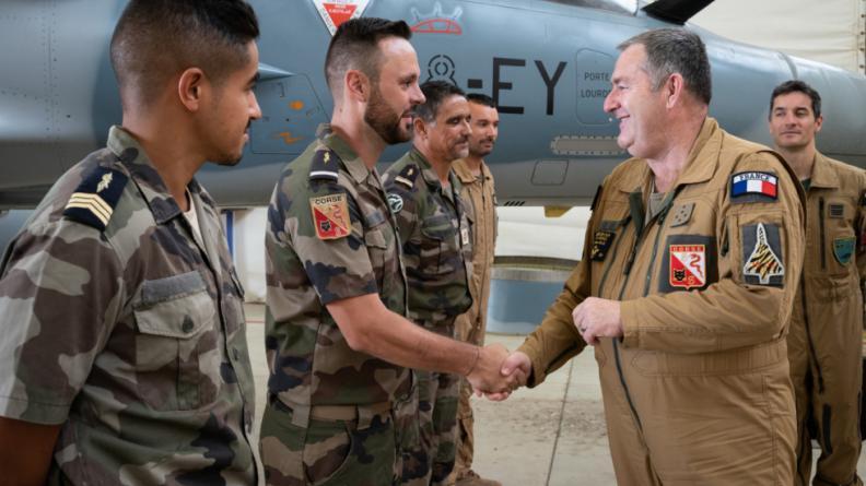 Le chef d’état-major de l’armée de l’Air et de l’Espace à Djibouti Le chef d’état-major de l’armée de l’Air et de l’Espace à Djibouti