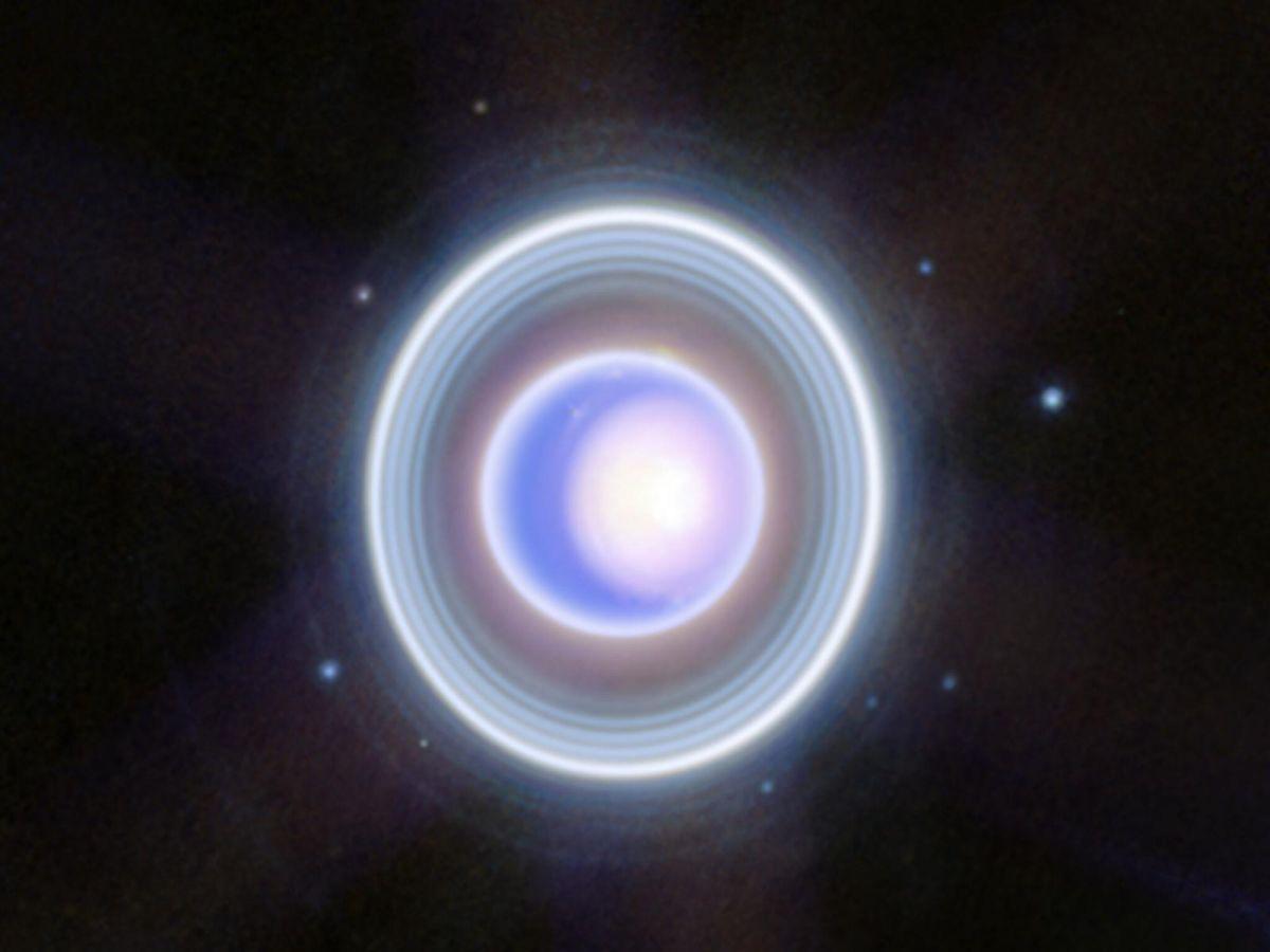 Le télescope spatial James Webb précise sa vue d'Uranus, astre encore largement méconnu Le télescope spatial James Webb précise sa vue d'Uranus, astre encore largement méconnu