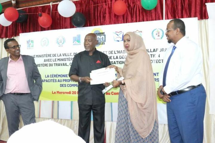 Clôture du programme de renforcement des capacités au profit des élus locaux et des membres du personnel des communes de Balbala et Boulaos Clôture du programme de renforcement des capacités au profit des élus locaux et des membres du personnel des communes de Balbala et Boulaos
