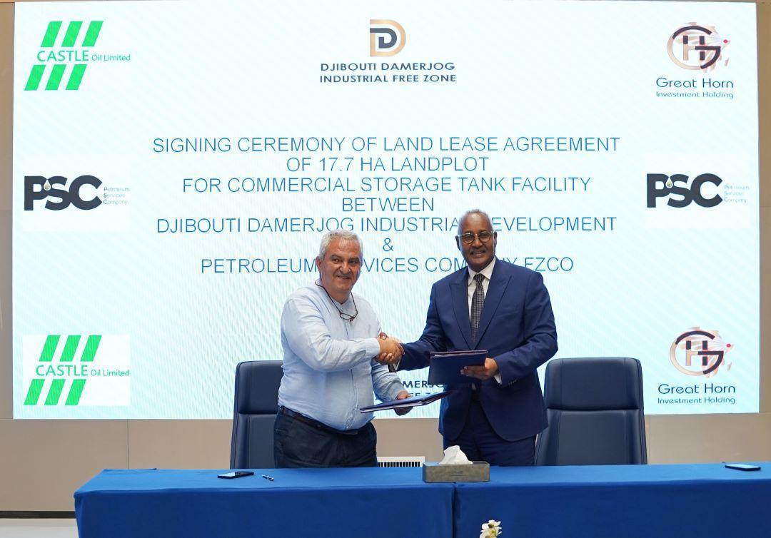 Great Horn Investment Holding signe un important contrat de bail avec Petroleum Services Company FZCO à Damerjog Great Horn Investment Holding signe un important contrat de bail avec Petroleum Services Company FZCO à Damerjog