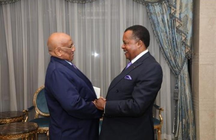 Mission de travail à Brazzaville : Le Président de l'Assemblée Nationale reçu par le Président Congolais Denis Sassou-Nguesso Mission de travail à Brazzaville : Le Président de l'Assemblée Nationale reçu par le Président Congolais Denis Sassou-Nguesso