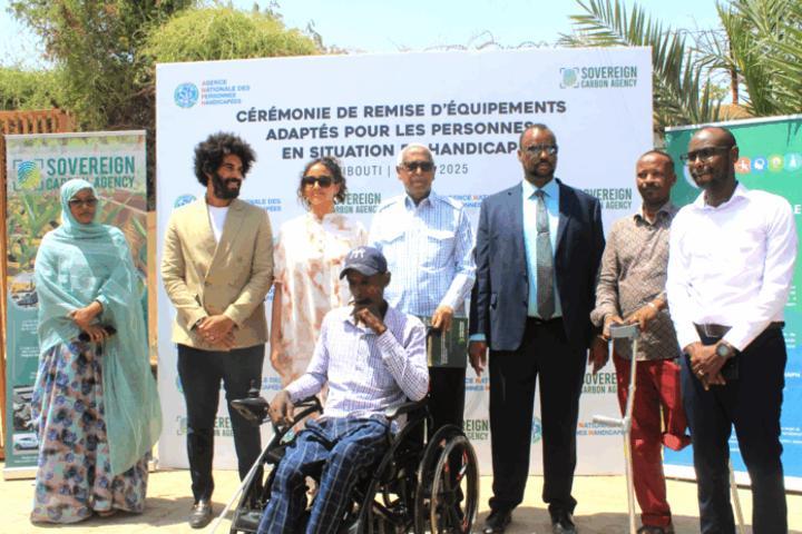 Sovereign Carbon Agency/ANPH : Don d’un important lot de matériels pour améliorer le quotidien des Personnes à besoins spéciaux Sovereign Carbon Agency/ANPH : Don d’un important lot de matériels pour améliorer le quotidien des Personnes à besoins spéciaux