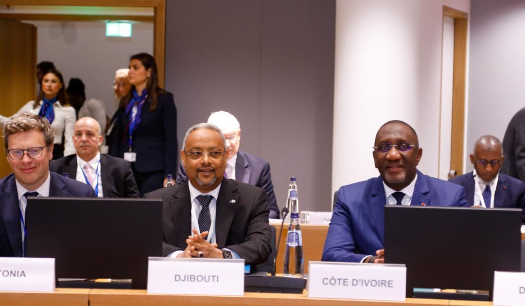 Le ministre djiboutien des Affaires étrangères participe à Bruxelles à la 3e réunion ministérielle UA-UE Le ministre djiboutien des Affaires étrangères participe à Bruxelles à la 3e réunion ministérielle UA-UE
