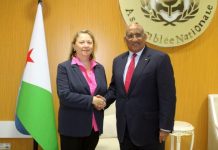 Président de l’Assemblée salue l’ambassadrice Purcarescu Président de l'Assemblée salue l'ambassadrice Purcarescu