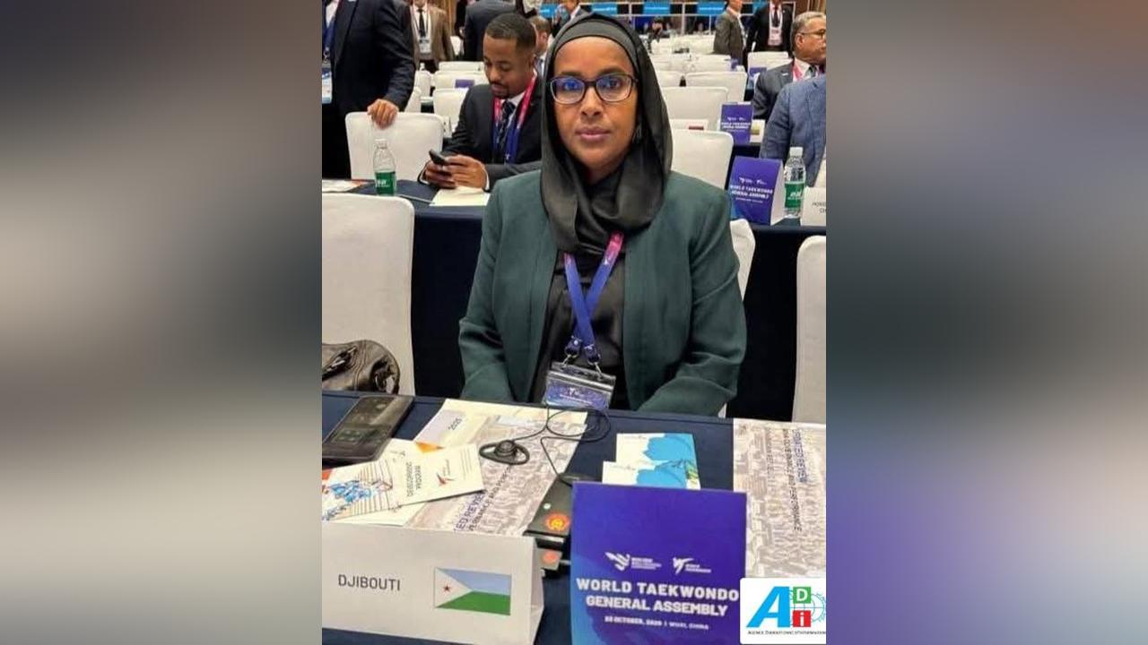 Fardouza Moussa Élue Vice-Présidente de Taekwondo Fardouza Moussa Élue Vice-Présidente de Taekwondo