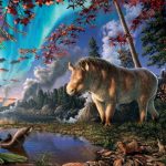 Rhinocéros disparu et ancien pont terrestre Europe-Amérique Rhinocéros disparu et ancien pont terrestre Europe-Amérique