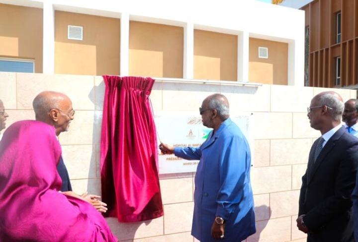 Inauguration d'un hôpital régional par le Président Guelleh Inauguration d'un hôpital régional par le Président Guelleh