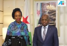 Premier Ministre Accueille Directrice Générale Adjointe OIM Premier Ministre Accueille Directrice Générale Adjointe OIM