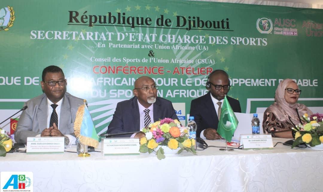 Djibouti Accueille Conférence UA sur le Sport Durable Djibouti Accueille Conférence UA sur le Sport Durable