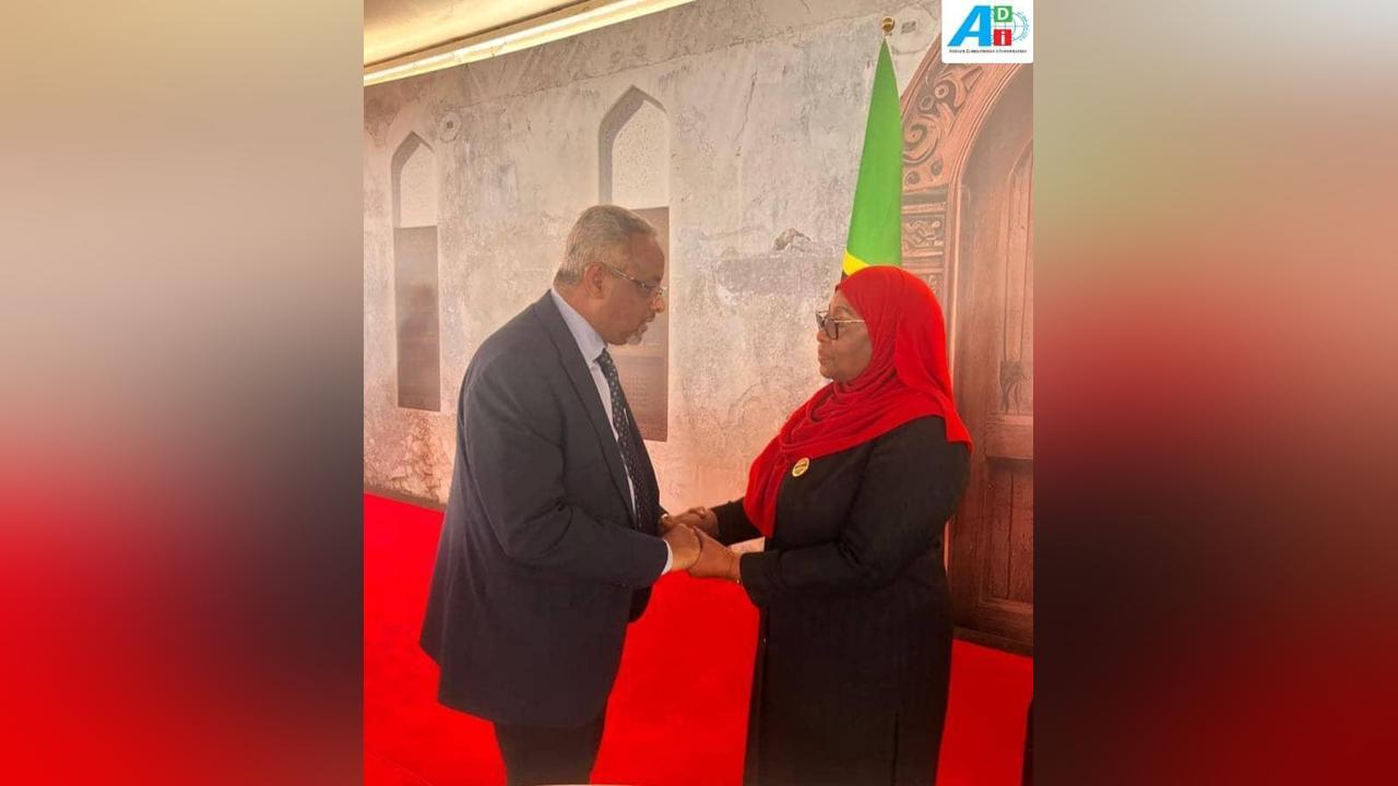 Chef de la diplomatie djiboutienne à l'investiture en Tanzanie Chef de la diplomatie djiboutienne à l'investiture en Tanzanie