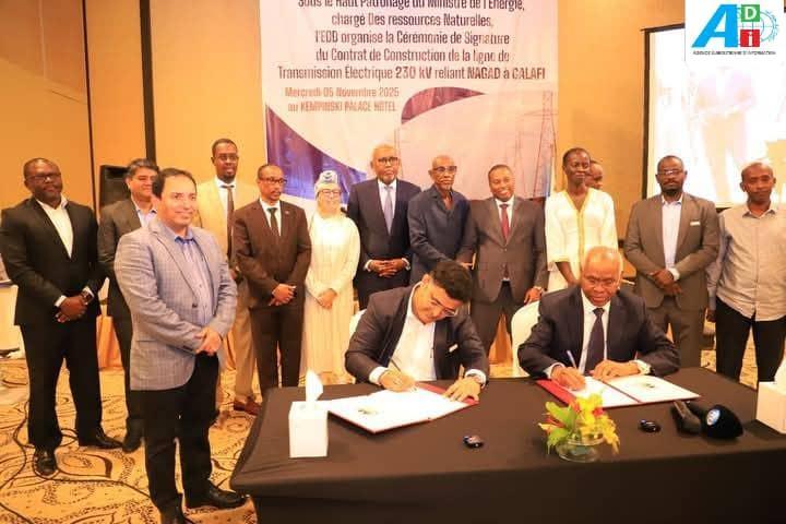 Djibouti LANCE Deuxième Interconnexion Électrique Avec Éthiopie Djibouti LANCE Deuxième Interconnexion Électrique Avec Éthiopie