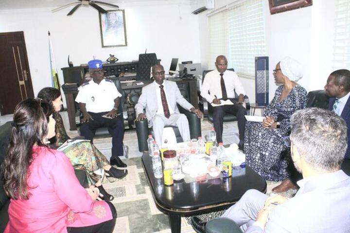 Ministre de l’Intérieur Rencontre Directrice OIM Ministre de l’Intérieur Rencontre Directrice OIM