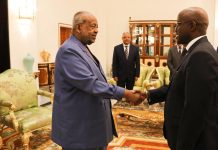 Guelleh Accueille Le Ministre Rwandais Des Affaires Étrangères Guelleh Accueille Le Ministre Rwandais Des Affaires Étrangères