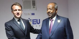 Guelleh Rencontre Son Homologue Français Au Sommet UA-UE Guelleh Rencontre Son Homologue Français Au Sommet UA-UE