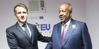 Guelleh Rencontre Son Homologue Français Au Sommet UA-UE Guelleh Rencontre Son Homologue Français Au Sommet UA-UE