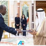 Remise de lettres de créance par Issa Khaireh Robleh Remise de lettres de créance par Issa Khaireh Robleh