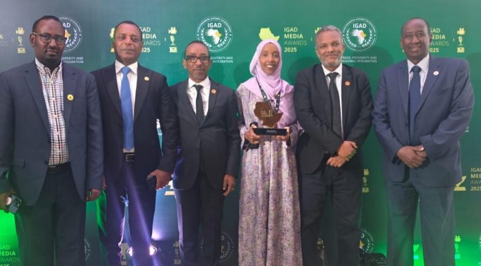 Djiboutienne Récompensée Pour Son Engagement Climatique Djiboutienne Récompensée Pour Son Engagement Climatique