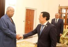 Guelleh Accueille le Directeur Général de la FAO Guelleh Accueille le Directeur Général de la FAO