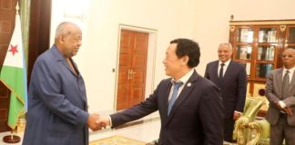 Guelleh Accueille le Directeur Général de la FAO Guelleh Accueille le Directeur Général de la FAO