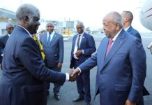 Président à Abidjan pour l’investiture d’un homologue Président à Abidjan pour l'investiture d'un homologue
