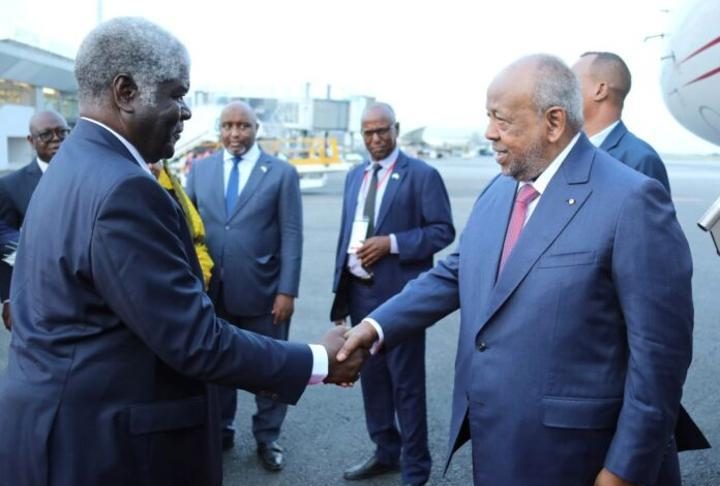 Président à Abidjan pour l’investiture d’un homologue Président à Abidjan pour l'investiture d'un homologue