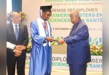 Djibouti Célèbre la Remise des Premiers Masters en Santé Djibouti Célèbre la Remise des Premiers Masters en Santé