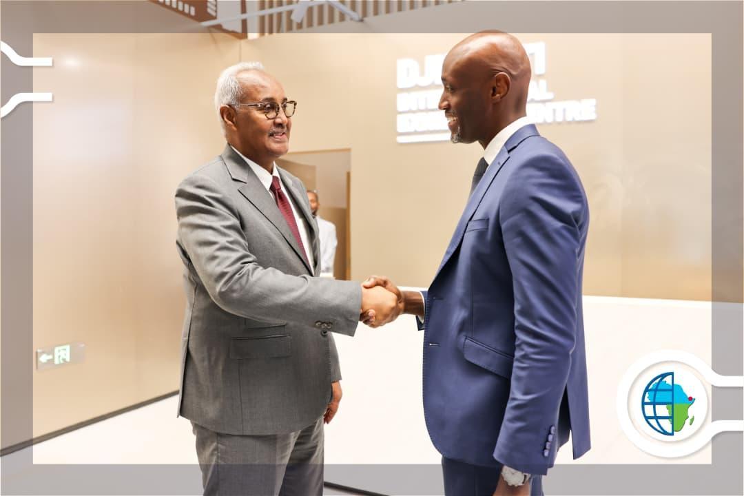 Visite du Directeur Général du RDB par le Président de l'APZFD Visite du Directeur Général du RDB par le Président de l'APZFD