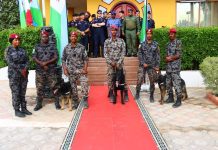 Police Nationale Reçoit Trois Bergers Allemands du RAID Police Nationale Reçoit Trois Bergers Allemands du RAID