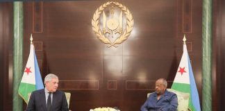 Visite du Vice-Président italien à Djibouti Visite du Vice-Président italien à Djibouti