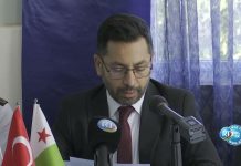 Extrait du discours du coordinateur de la TİKA à Djibouti Extrait du discours du coordinateur de la TİKA à Djibouti