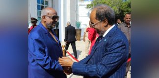 Concertation au Sommet entre Guelleh et Mahamoud Concertation au Sommet entre Guelleh et Mahamoud