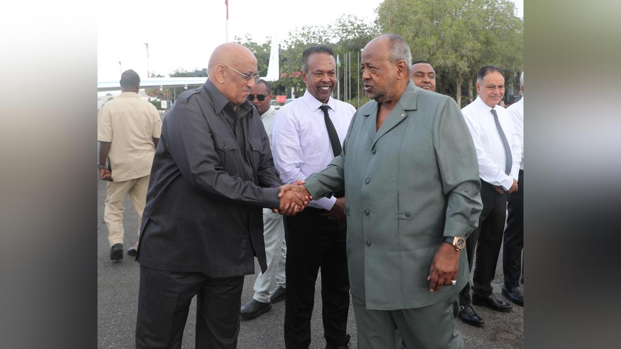 Président de la République de retour d'Éthiopie Président de la République de retour d'Éthiopie