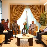 Ministre Yonis Ali Guedi Accueille Ambassadeur Éthiopien Ministre Yonis Ali Guedi Accueille Ambassadeur Éthiopien
