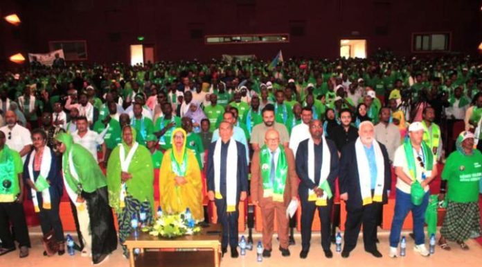 Soutien du secteur privé à Guelleh au Palais du Peuple Soutien du secteur privé à Guelleh au Palais du Peuple