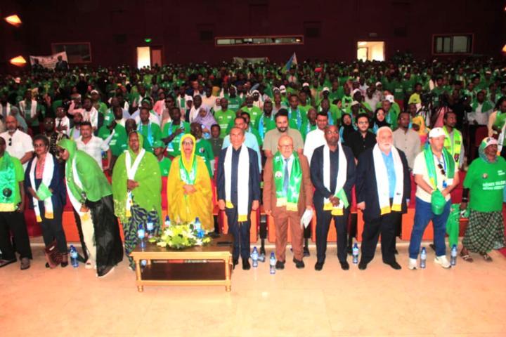 Soutien du secteur privé à Guelleh au Palais du Peuple Soutien du secteur privé à Guelleh au Palais du Peuple