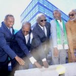 Premier Ministre Pose Première Pierre Siège Association Transitaires Premier Ministre Pose Première Pierre Siège Association Transitaires