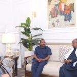 Entretiens Tripartites Guelleh, Président Somalien et PM Éthiopien Entretiens Tripartites Guelleh, Président Somalien et PM Éthiopien