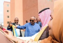 Inauguration de nouveaux logements par le Chef de l’État Inauguration de nouveaux logements par le Chef de l'État