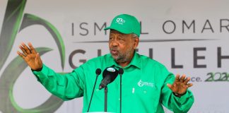 Meeting d’Ismail Omar Guelleh à Ali-Sabieh Apothéose Meeting d'Ismail Omar Guelleh à Ali-Sabieh Apothéose