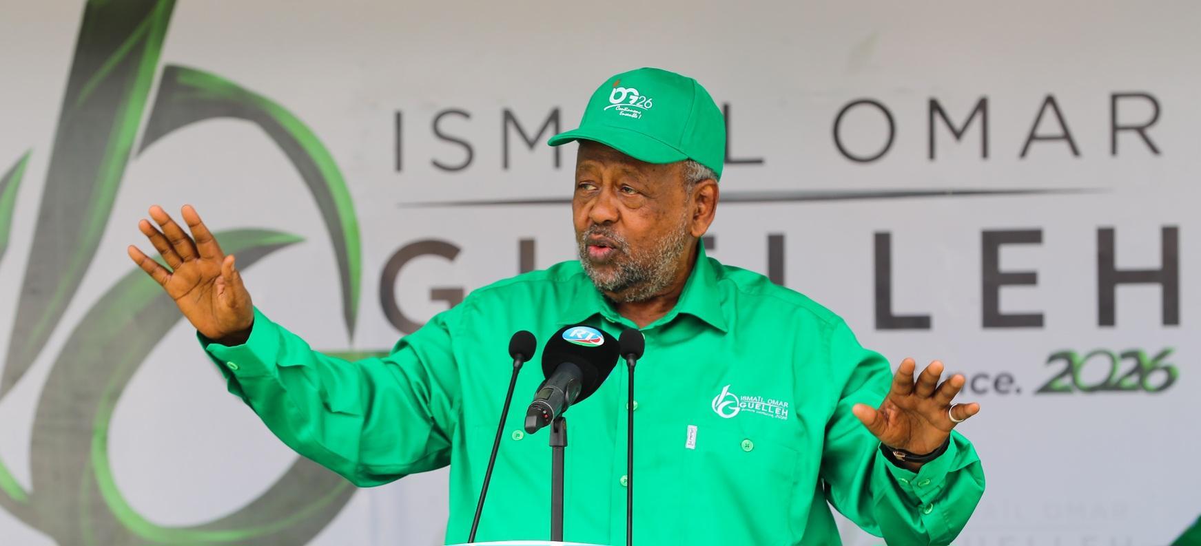 Meeting d'Ismail Omar Guelleh à Ali-Sabieh Apothéose Meeting d'Ismail Omar Guelleh à Ali-Sabieh Apothéose