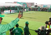 Meeting d’Ismail Omar Guelleh à Balbala, 30.000 présents Meeting d'Ismail Omar Guelleh à Balbala, 30.000 présents