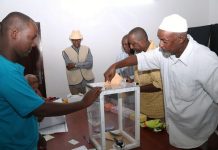 Réélection de Guelleh à Djibouti avec 97,81 % des voix Réélection de Guelleh à Djibouti avec 97,81 % des voix