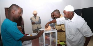 Réélection de Guelleh à Djibouti avec 97,81 % des voix Réélection de Guelleh à Djibouti avec 97,81 % des voix